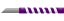 Weiß/Dunkelviolett